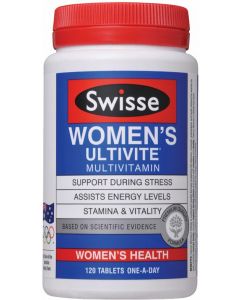 SWISSE 女性多元維他命 [全面的多元維他命，可幫助女性保持營養健康] 120粒