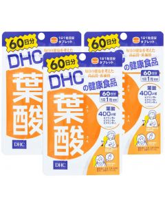 DHC 葉酸 60日份 [日本進口] 60粒x3