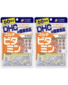 DHC 綜合維他命補充食品 60日份 [日本進口] 60粒x2